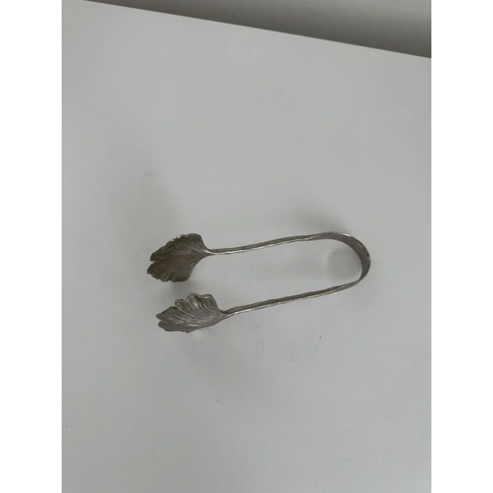Vintage Michael Aram Gingko Tongs